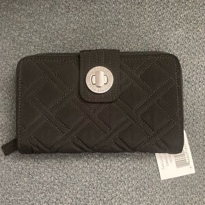 Vera Bradley black wallet